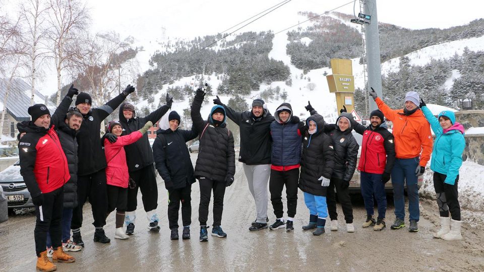 Judo Milli Takımı Palandöken’de enerji depoluyor