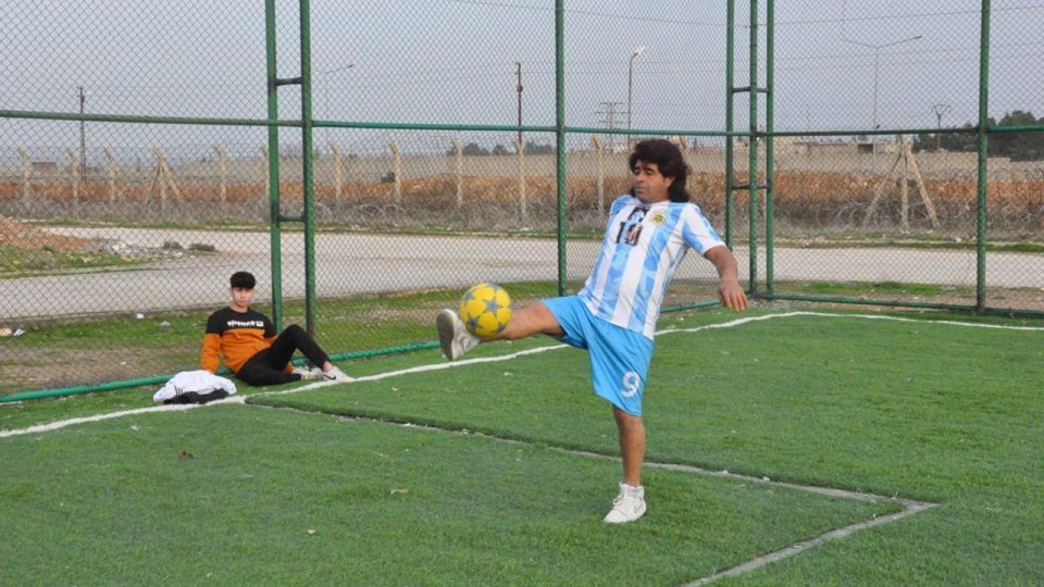 Şanlıurfalı Maradona dikkat çekiyor